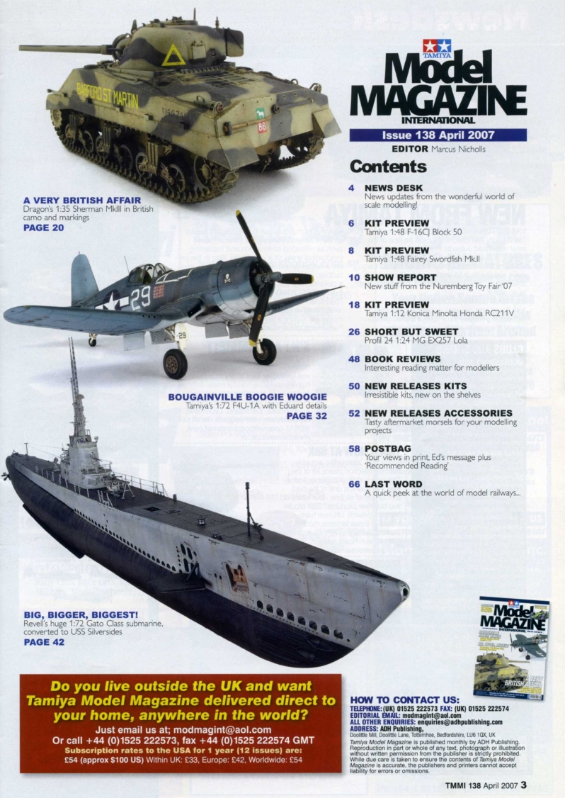 Tamiya Model Magazine 138 (2007-04)